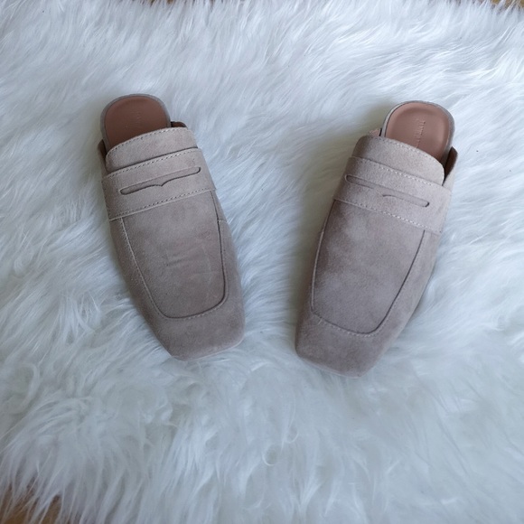 🆕 suede low heel slipper loafer - Picture 4 of 8